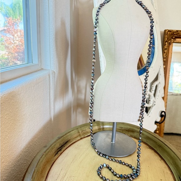 Vintage Peacock Pearl Necklace - Picture 16 of 16